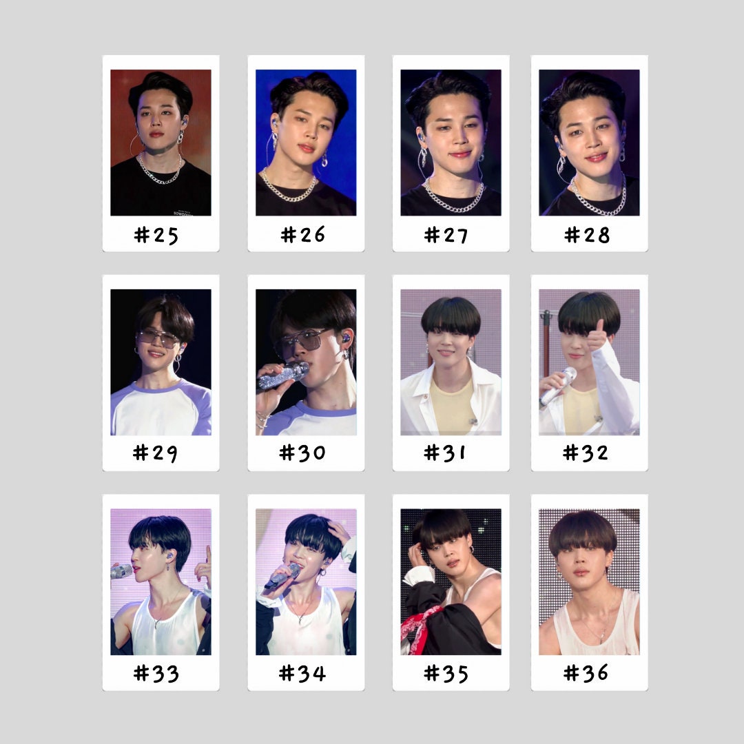 BTS Sowoozoo 2021 Concert Instax Polaroids Etsy