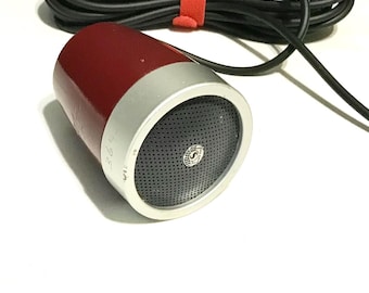 Micrófono de armónica Shure 444 “Chop” vintage personalizado de los años 60 con elemento dinámico Astatic HiZ: ¡fuerte salida!