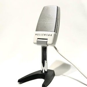 1950s Microphone With Stand - Etsy