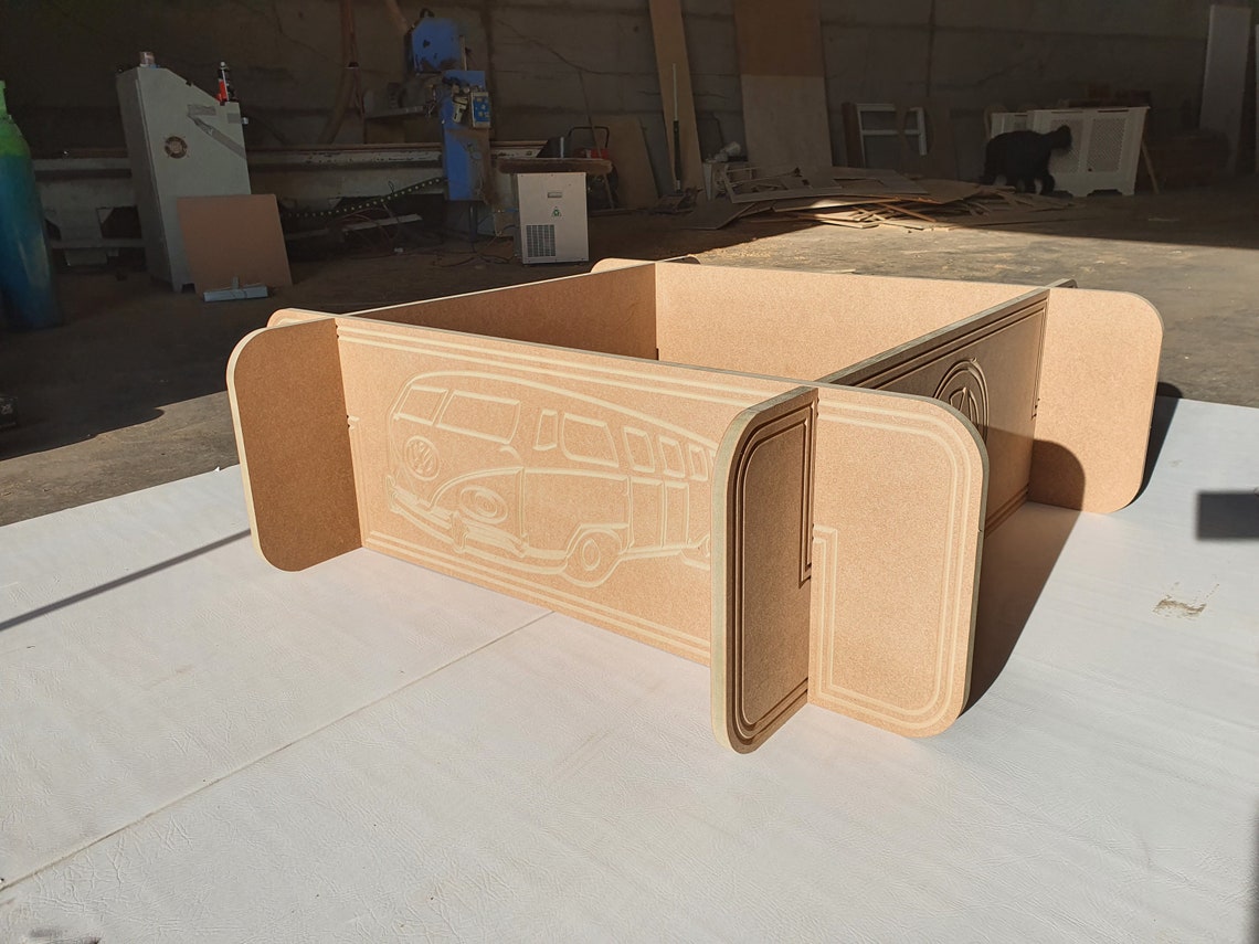 Flat Pack Camper Bed for Vw Vaxhuall Van Etsy