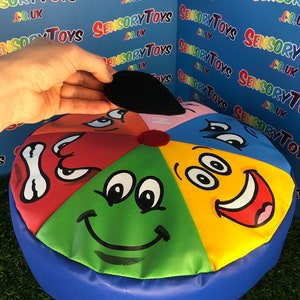 Zacht spel Zintuiglijke emoties cirkel