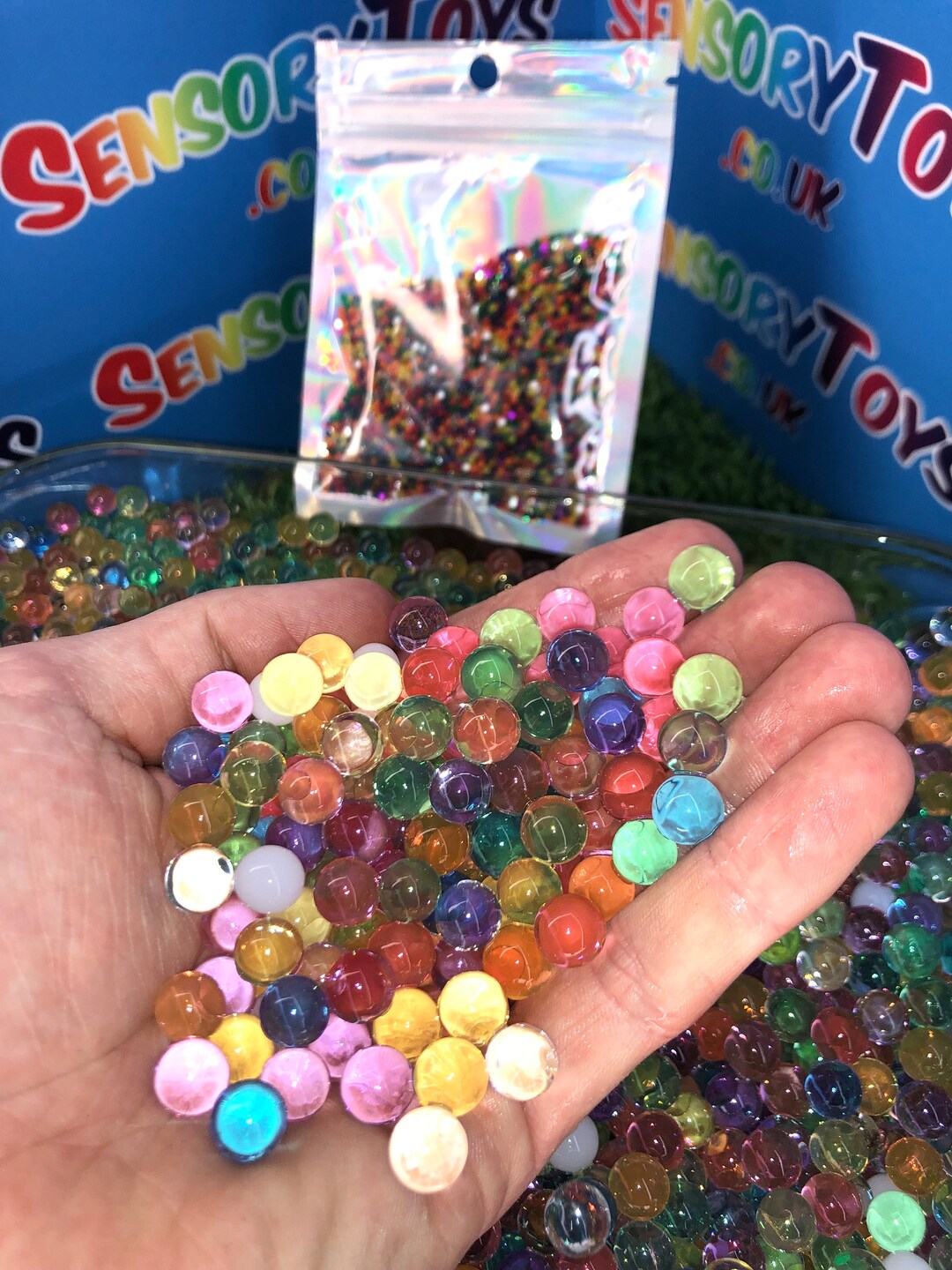 Sensory Water Beads sensory Play colourful Etsy UK