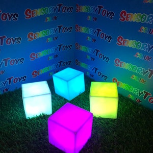 Calming Light Up Sensory Cube