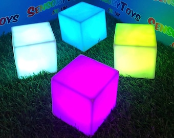 Calming Light Up Sensory Cube