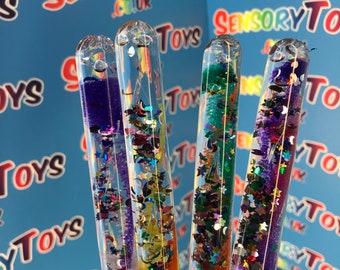 Mini Glitzer Zauberstab