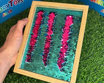Sensoryczna tablica sensoryczna Sequin Fidget Board