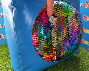 Miękkie, sensoryczne cekiny do zabawy