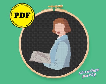 THE QUEEN'S GAMBIT - diy Cross Stitch Pattern