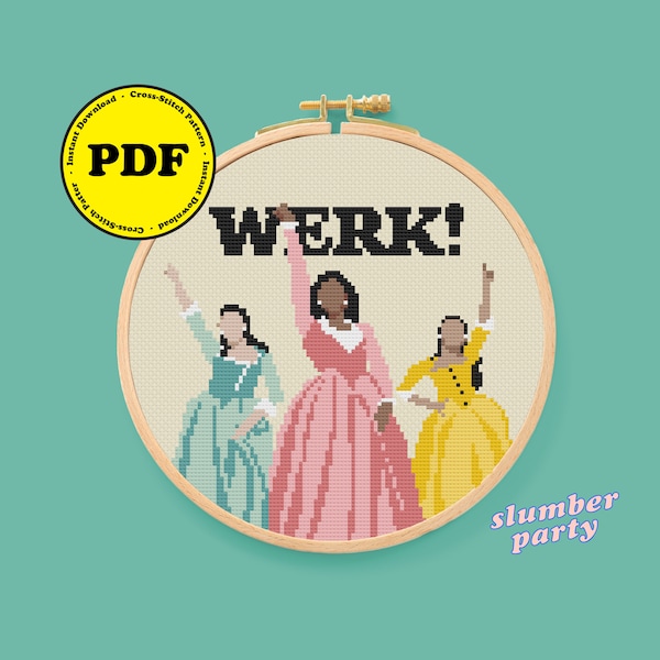 Hamilton Cross Stitch Etsy