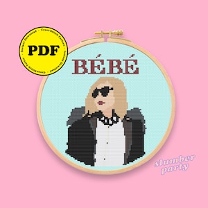 BEBE - Moira Rose Cross Stitch Pattern