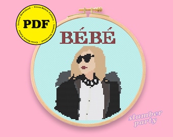 BEBE - Moira Rose Cross Stitch Pattern
