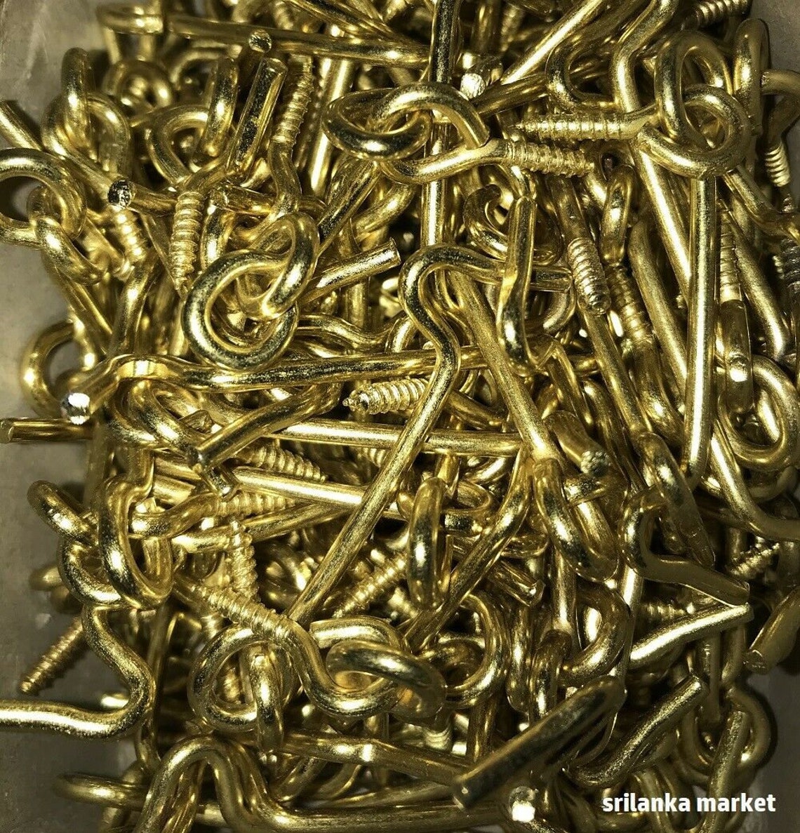 Vintage Solid Brass hook and eye Latch Door lock Bathrooms Etsy