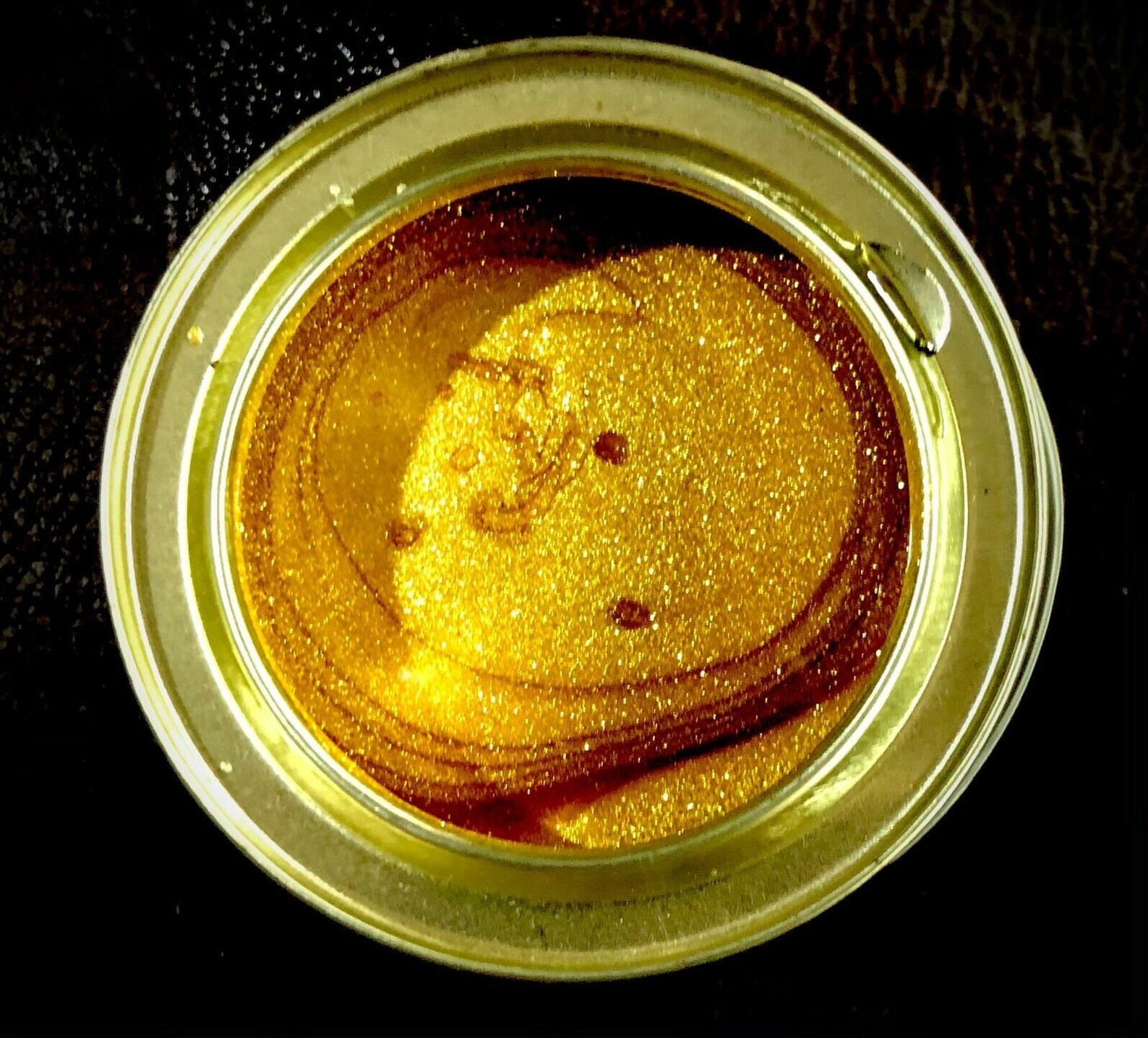 200ml 24k Glitter Gold Paint Wood paint Metal paint Gold Color Etsy