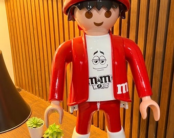 PlayMobil XXL Entièrement peint - Tribute to M&m's