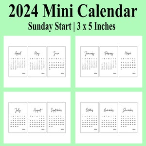 2024 Mini Calendar Printable PDF - Il 300x300.5360259715 Kyoe 
