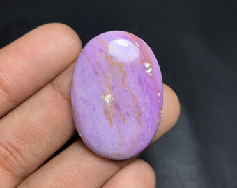 Natural Phosphosiderite Cabochon For Loose Gemstone, 31x22x6mm, 36.70cts, Oval Gemstone, P-004