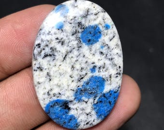 Natural K2 Jasper Cabochon For Loose Gemstone, 36x26x4mm, 36.20cts, Oval Gemstone, MIX-006