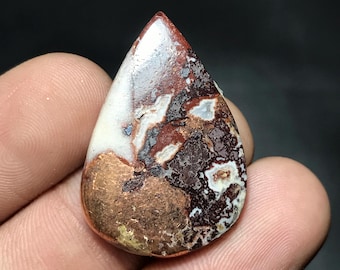 Cobre nativo natural para gemas sueltas, 31 x 21 x 5 mm, 42,80 cts, gema de pera, NC-019