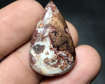 Natural Native Copper For Loose Gemstone, 28x18x7mm, 49.20cts, Pear Gemstone, NC-024