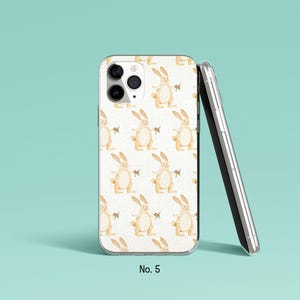 Bunny Phone Case Rabbit Phone Case, iPhone 17, 16, 15, 14 Pro, Easter Samsung Galaxy S25 Ultra, S24 Plus, S23 Case, Spring Google Pixel Case image 6