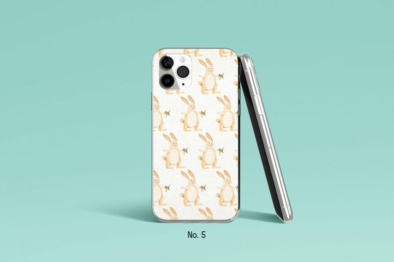 Bunny Phone Case Rabbit Phone Case, iPhone 17, 16, 15, 14 Pro, Easter Samsung Galaxy S25 Ultra, S24 Plus, S23 Case, Spring Google Pixel Case image 6