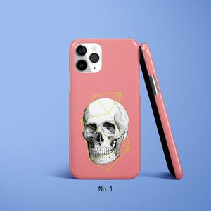 Skull Phone Case, Aesthetic iPhone 17, 16, 15, 14 Pro Case, Skeleton Samsung Galaxy S25, S24, S23 Fe Case, Gothic, Scary Google Pixel Cover image 2