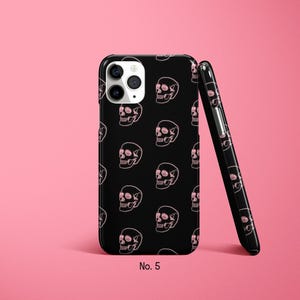 Skull Phone Case, Halloween iPhone 17, 16, 15 Pro Max Case, Skeleton Samsung S25 Case, Spooky Galaxy S24 Cover, Scary Google Pixel 10 Case image 6
