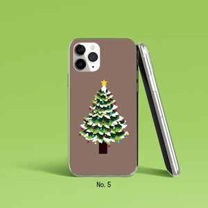 Xmas Phone Case, Christmas Tree Phone Case for iPhone 17, 16, 15 Pro, Samsung Galaxy S25, S24, Festive Google Pixel Case, Winter Phone Case image 6