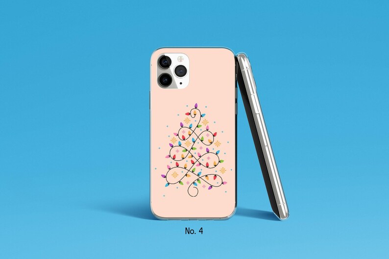 Xmas Phone Case, Christmas Tree Phone Case for iPhone 17, 16, 15 Pro, Samsung Galaxy S25, S24, Festive Google Pixel Case, Winter Phone Case image 5