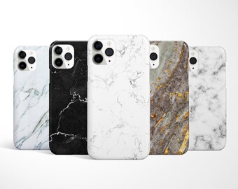 Marmor Handyhülle, Sleek Samsung Galaxy S25 Ultra, S24, S22, S23FE, Stylish für iPhone 17, 16e, 15, 14 Pro Max Case, Trendy Google Pixel Cover