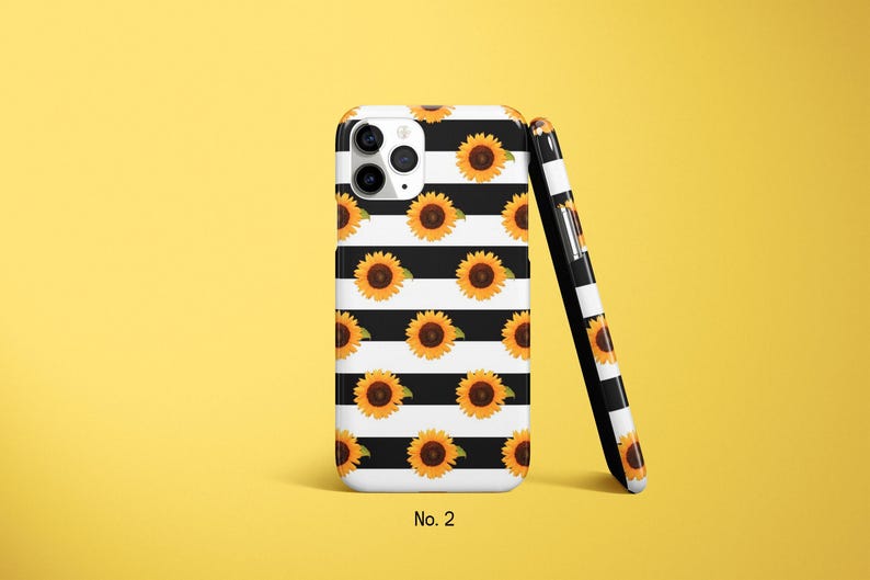 Funda de girasol para iPhone 17, 16, 15, 14 Pro Max, Samsung Galaxy S25, S24 FE, funda floral para Google Pixel, funda de primavera imagen 3