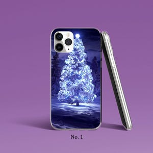 Xmas Phone Case, Christmas Tree Phone Case, iPhone 17, 16, 15, 14 Pro Max, Winter Samsung Galaxy S25 Plus, S24 FE, Festive Google Pixel Case image 2