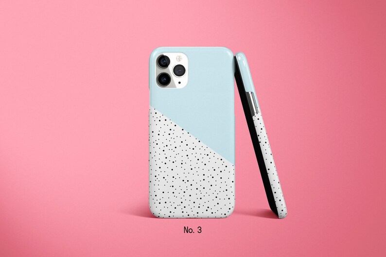 Polka Dot Phone Case, Abstract Phone Cover, iPhone 17, 16, 15 Pro Max, Samsung Galaxy S25, S24, Spotted Google Pixel Case, Modern Phone Case image 4