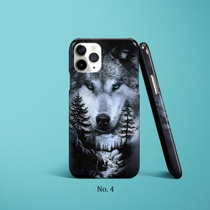 Wolf Phone Case, Animal iPhone Cover, iPhone 17, 16, 15, 14 Pro Max, Samsung Galaxy S25 Ultra, S24 Plus, S23 Fe, S22 Case, Google Pixel Case image 5