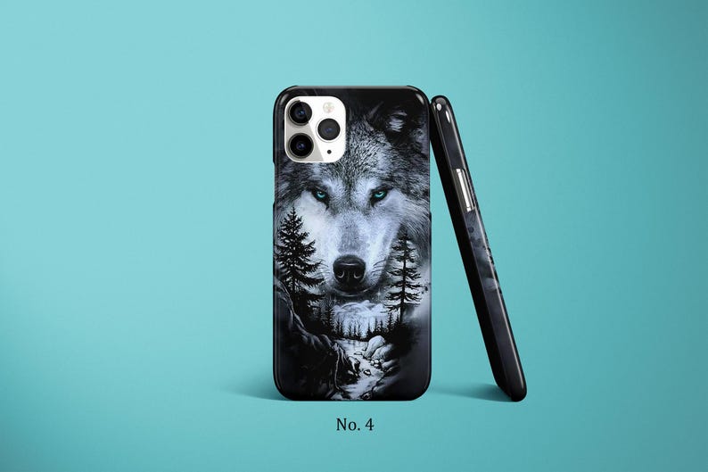 Wolf Phone Case, Animal iPhone Cover, iPhone 17, 16, 15, 14 Pro Max, Samsung Galaxy S25 Ultra, S24 Plus, S23 Fe, S22 Case, Google Pixel Case image 5