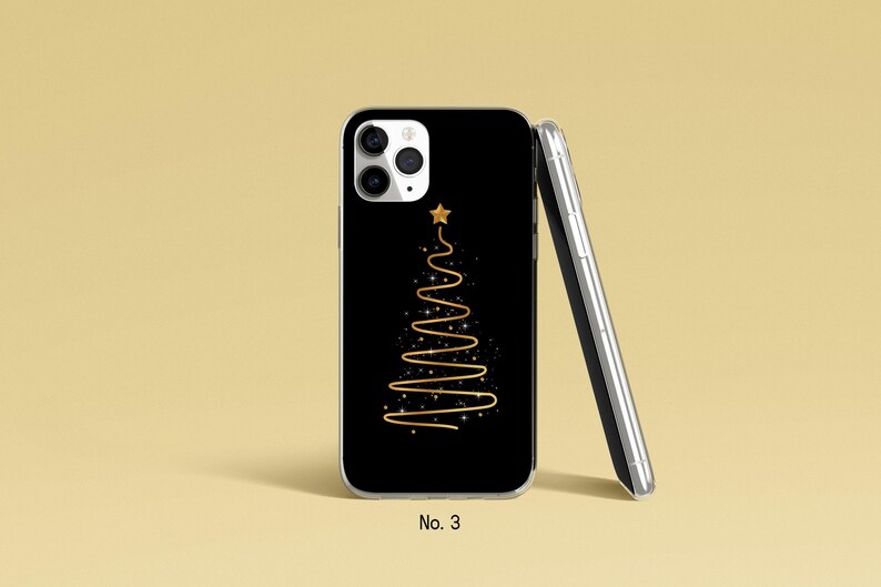 Xmas Phone Case, Christmas Tree Phone Case for iPhone 17, 16, 15 Pro, Samsung Galaxy S25, S24, Festive Google Pixel Case, Winter Phone Case image 4