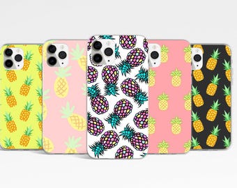 Pineapple Phone Case, Fruit iPhone 17, 16e, 15, 14 Pro Max Case, Tropical Samsung Case, Summer Galaxy S25, S24 FE Case, Google Pixel 9 Cover