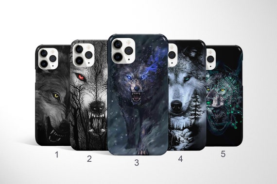 Wolf Phone Case Animal iPhone Cover for iPhone 15 14 13 12 Pro
