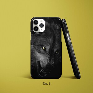 Wolf Phone Case, Animal iPhone Cover, iPhone 17, 16, 15, 14 Pro Max, Samsung Galaxy S25 Ultra, S24 Plus, S23 Fe, S22 Case, Google Pixel Case image 2