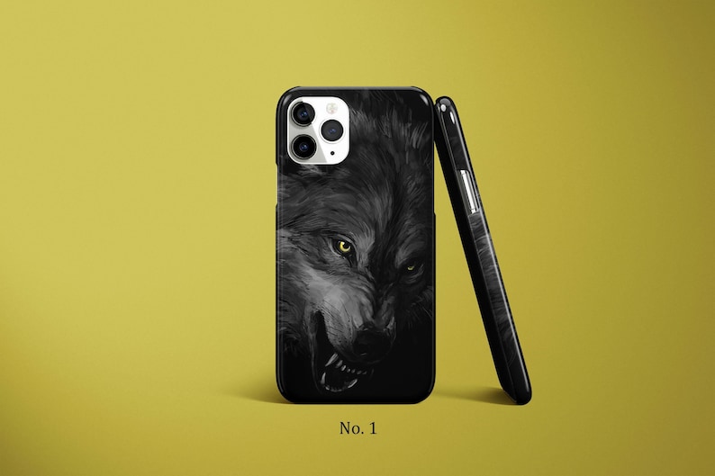 Wolf Phone Case, Animal iPhone Cover, iPhone 17, 16, 15, 14 Pro Max, Samsung Galaxy S25 Ultra, S24 Plus, S23 Fe, S22 Case, Google Pixel Case image 2