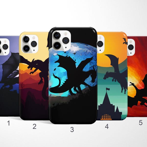 Dragon Phone Case Fantastic Phone Cover, iPhone 17, 16, 15, 14 Pro Max Case, Samsung Galaxy S25 Ultra, S24Plus, S23 Case, Google Pixel Case