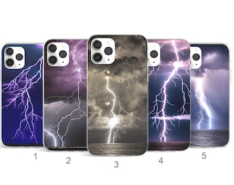 Lightning スマホケース、Thunderstorm スマホケース、iPhone 17、16e、15、14 Pro Max、Samsung Galaxy S25 Ultra、S24 Plus、S23 FE、Google Pixel ケース