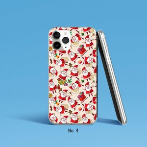 Santa Phone Case, Christmas Phone Cover for iPhone 17, 16 Pro Max, Samsung Galaxy S25 Ultra, S24, Xmas Google Pixel Case, Festive Phone Case image 5