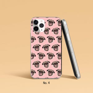 Hund Handyhülle, Welpe Handyhülle für iPhone 17, 16, 15, 14 Pro Max, Doggy Handyhülle, Samsung Galaxy S25, S24, S23FE, Haustier Google Pixel Hülle Bild 5
