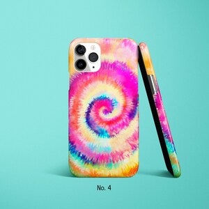 Tie Dye Phone Case, Colorful Phone Case, Hippie iPhone 17, 16, 15 Pro Max Case, Trendy Fun Samsung Galaxy S25 Case, Boho Google Pixel Cover image 5