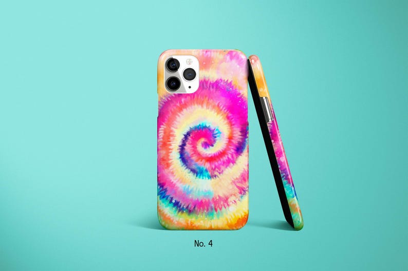 Tie Dye Phone Case, Colorful Phone Case, Hippie iPhone 17, 16, 15 Pro Max Case, Trendy Fun Samsung Galaxy S25 Case, Boho Google Pixel Cover image 5