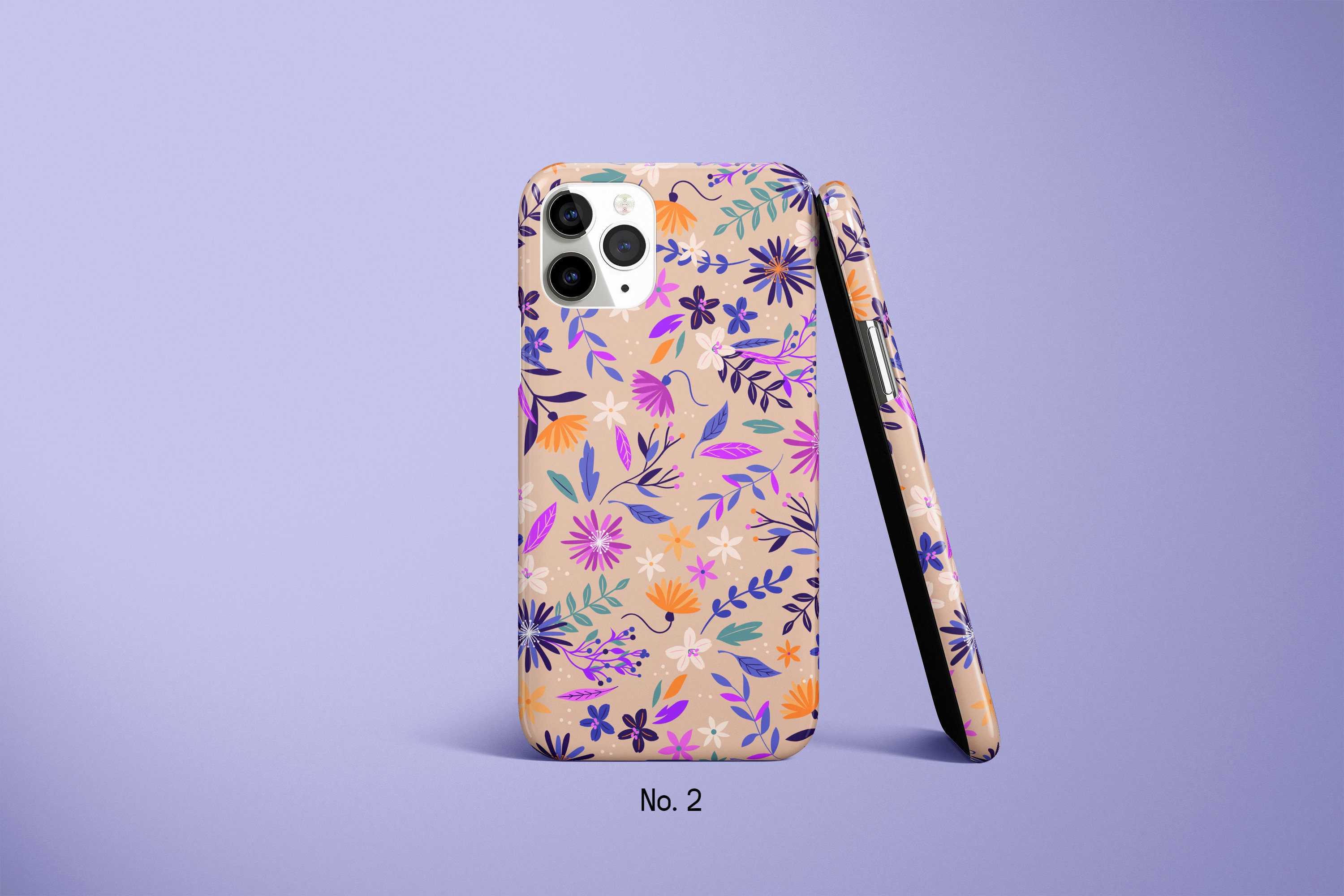 Floral Phone Case Flowers IPhone 11 Pro Max Case Spring Etsy