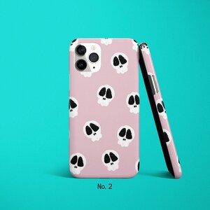 Skull Phone Case, Halloween iPhone 17, 16, 15 Pro Max Case, Skeleton Samsung S25 Case, Spooky Galaxy S24 Cover, Scary Google Pixel 10 Case image 3