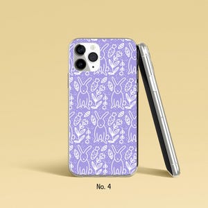 Bunny Phone Case Rabbit Phone Case, iPhone 17, 16, 15, 14 Pro, Easter Samsung Galaxy S25 Ultra, S24 Plus, S23 Case, Spring Google Pixel Case image 5