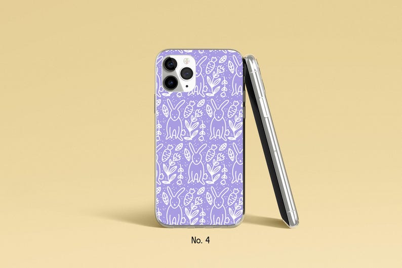 Bunny Phone Case Rabbit Phone Case, iPhone 17, 16, 15, 14 Pro, Easter Samsung Galaxy S25 Ultra, S24 Plus, S23 Case, Spring Google Pixel Case image 5